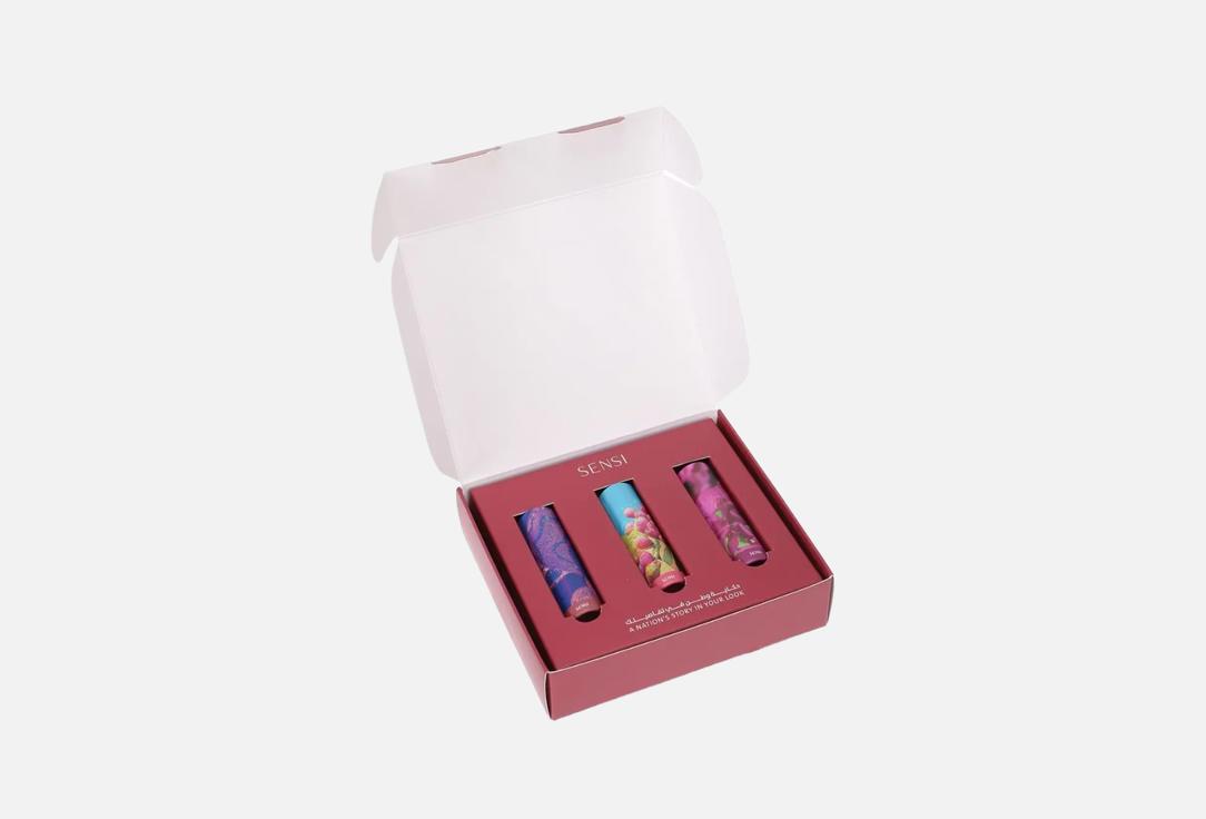 SENSI Mini satin-finish moisturizing lipstick set Saudi Story Mini Lipstick