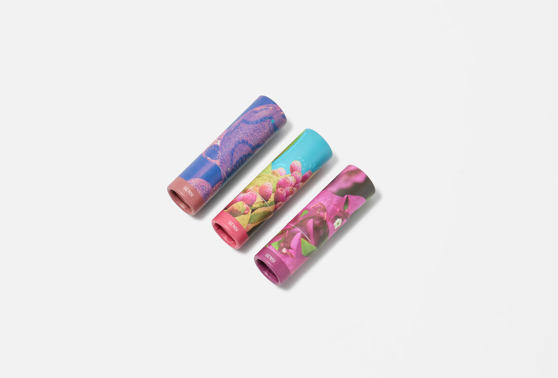 SENSI Mini satin-finish moisturizing lipstick set Saudi Story Mini Lipstick