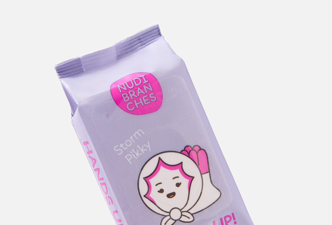 Nudibranches HANDS UP! ice cream flavor baby wet wipes HANDS UP! ice cream flavor 10 pcs Nudibranches HANDS UP! ice cream flavor baby wet wipes HANDS UP! ice cream flavor
