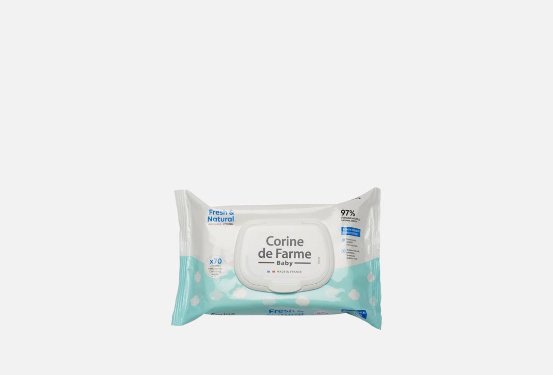 Corine de Farme  Cleansing Wet Wipes Fresh & Natural