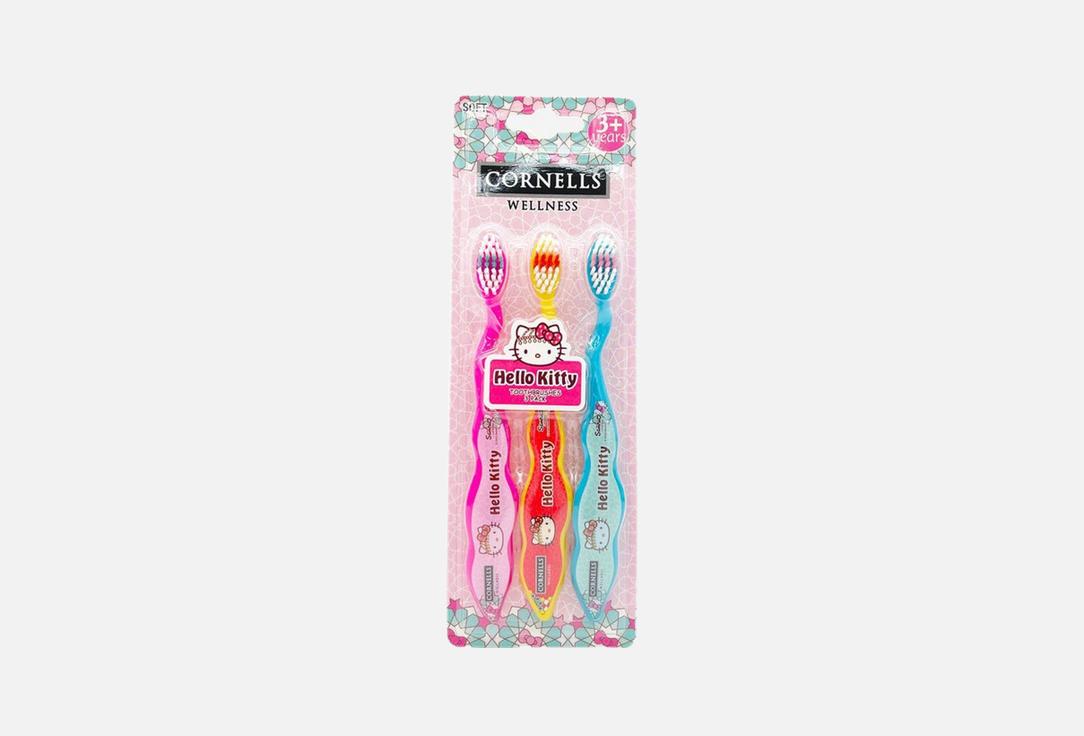 CORNELLS Kids Toothbrush Set Hello Kitty