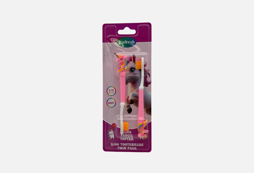 Enfresh Toothbrushes for kids Kids Toothbrush Twin Pack 2 pcs Enfresh Toothbrushes for kids Kids Toothbrush Twin Pack