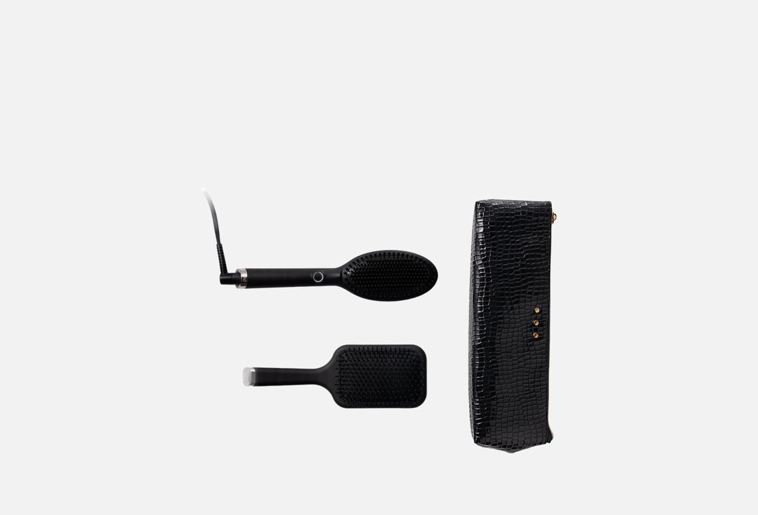 GHD Gift Set: Hot Brush, Bag, Paddle Brush GLIDE