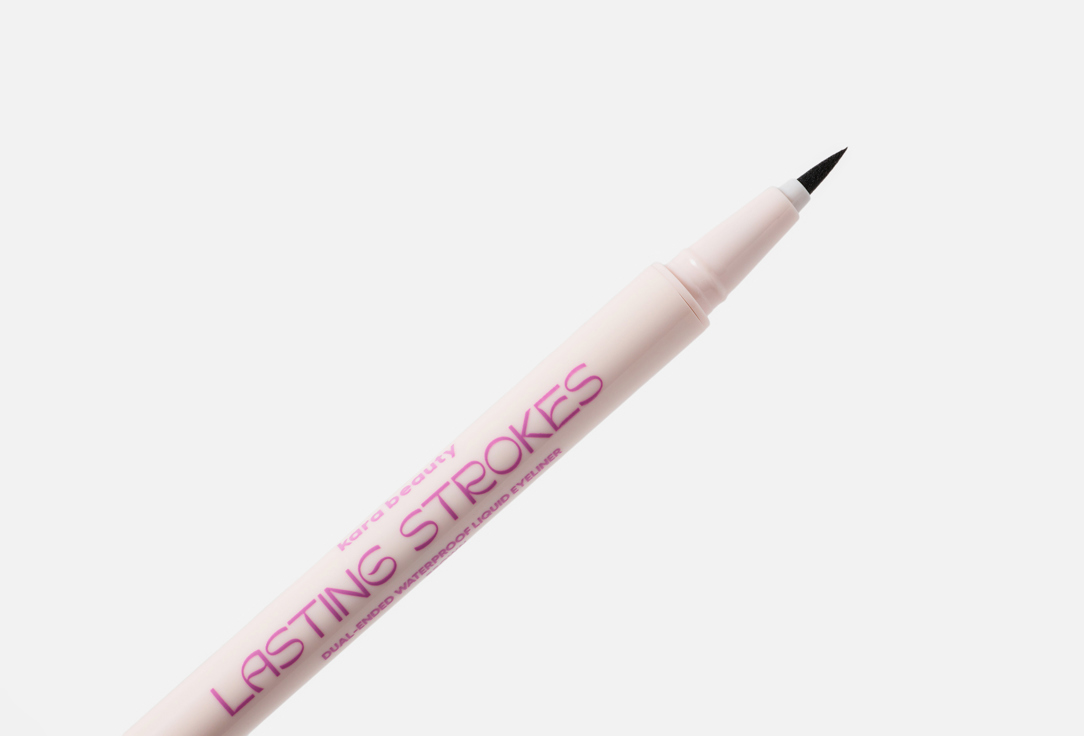 KARA BEAUTY Dual-ended liquid eyeliner Lasting Strokes Brown 0.88 ml KARA BEAUTY Dual-ended liquid eyeliner Lasting Strokes
