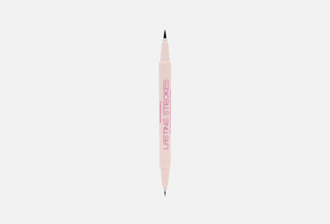 KARA BEAUTY Dual-ended liquid eyeliner Lasting Strokes Brown 0.88 ml KARA BEAUTY Dual-ended liquid eyeliner Lasting Strokes