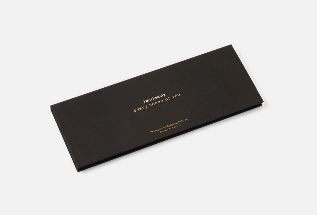 KARA BEAUTY Multi-shade gel & powder eyebrow palette Every Shade of You