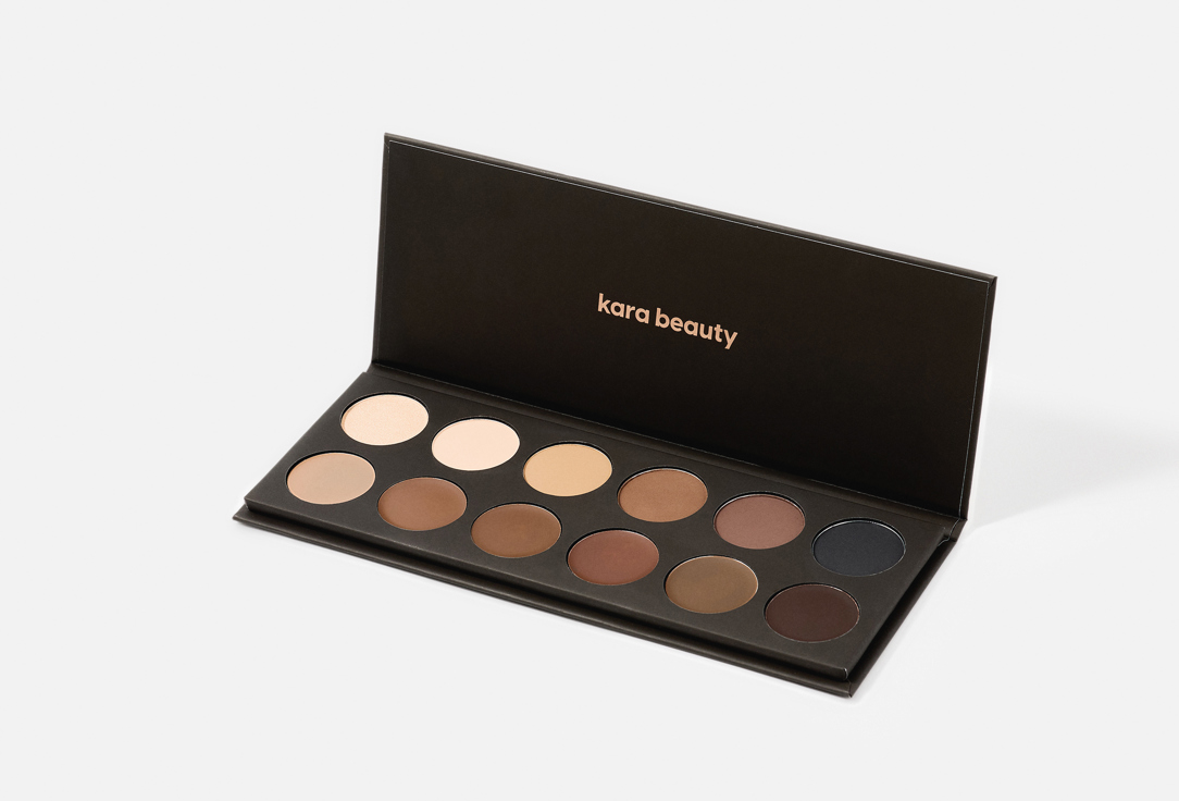 KARA BEAUTY Multi-shade gel & powder eyebrow palette Every Shade of You