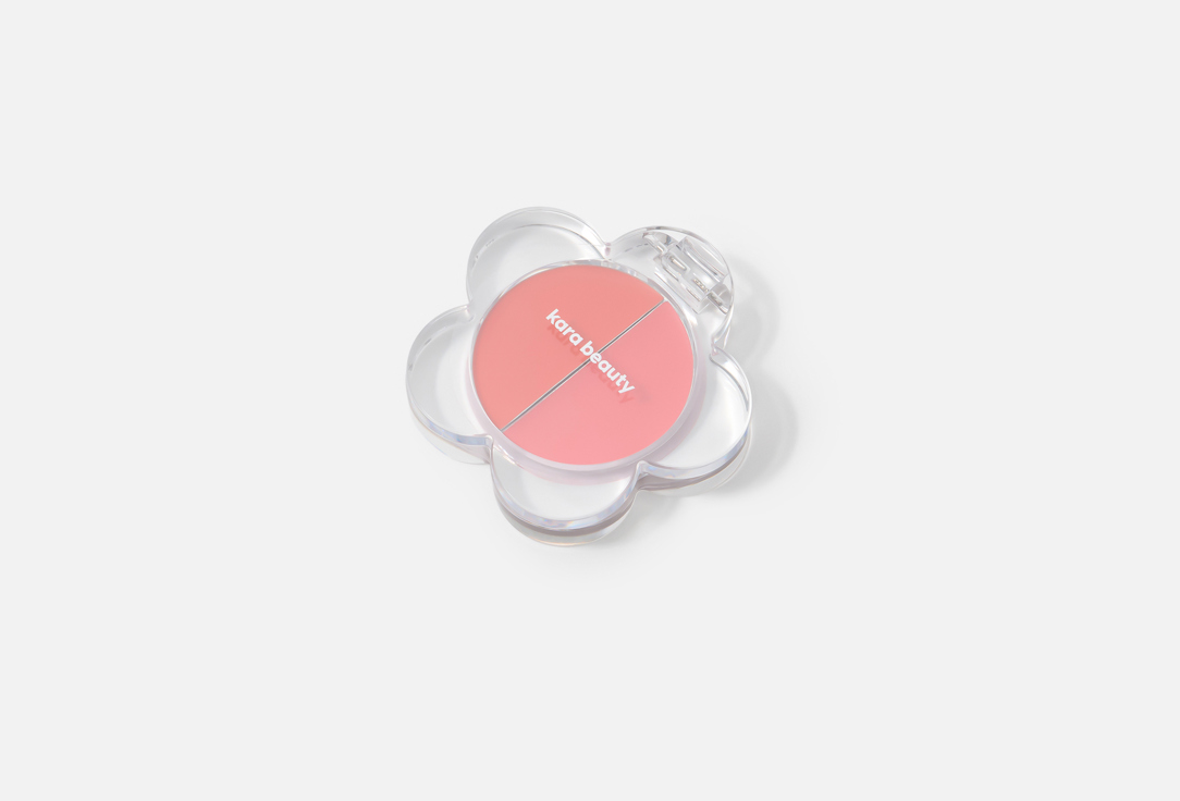 KARA BEAUTY Dual-use lip and cheek cream balm Flora Flush