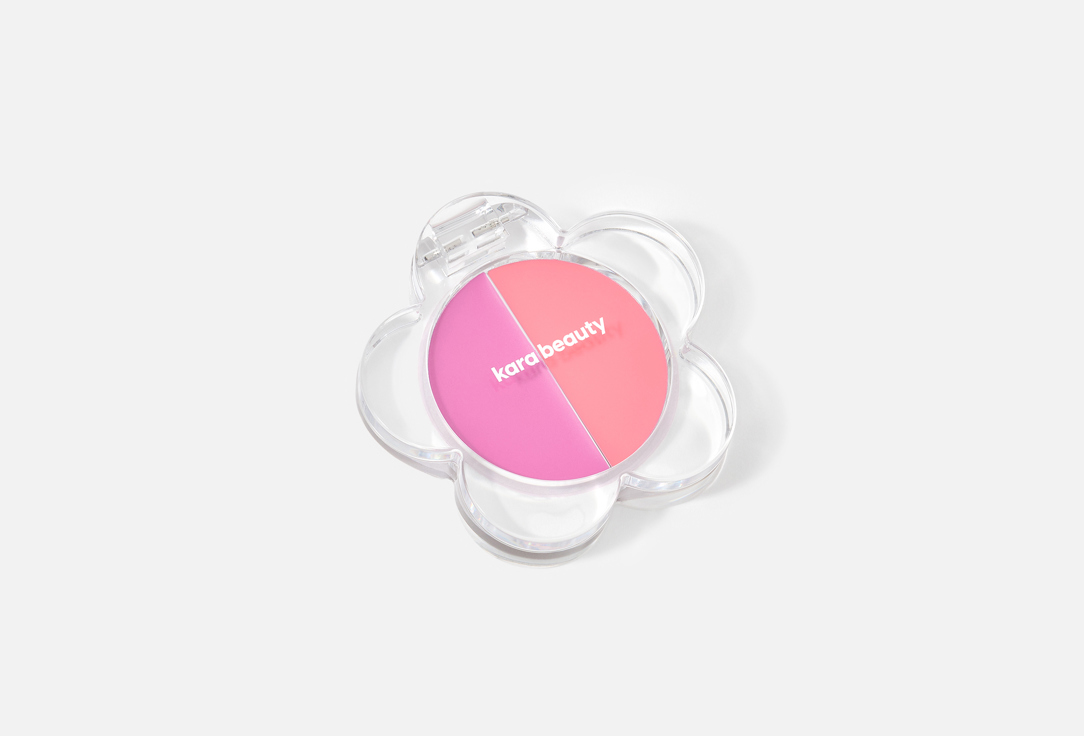KARA BEAUTY Dual-use lip and cheek cream balm Flora Flush
