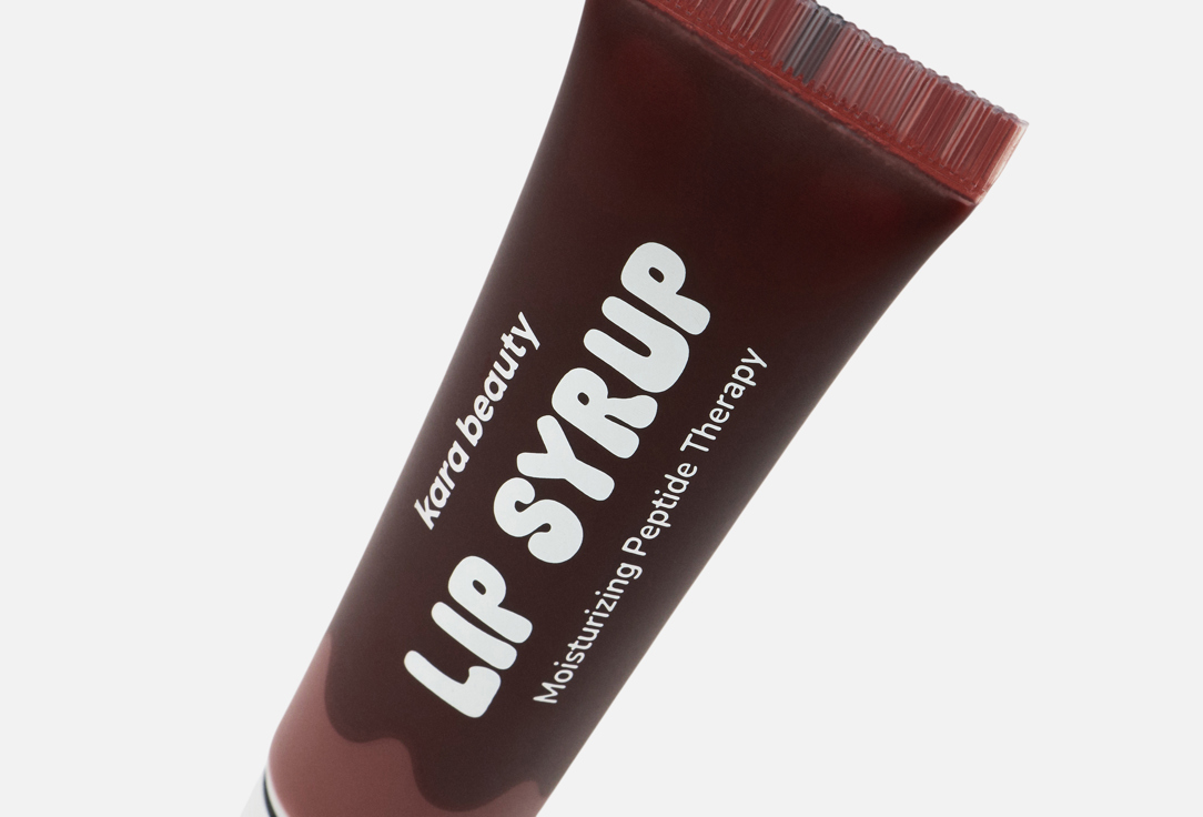 KARA BEAUTY Moisturizing lip treatment Lip Syrup Deep Rose 10 ml KARA BEAUTY Moisturizing lip treatment Lip Syrup