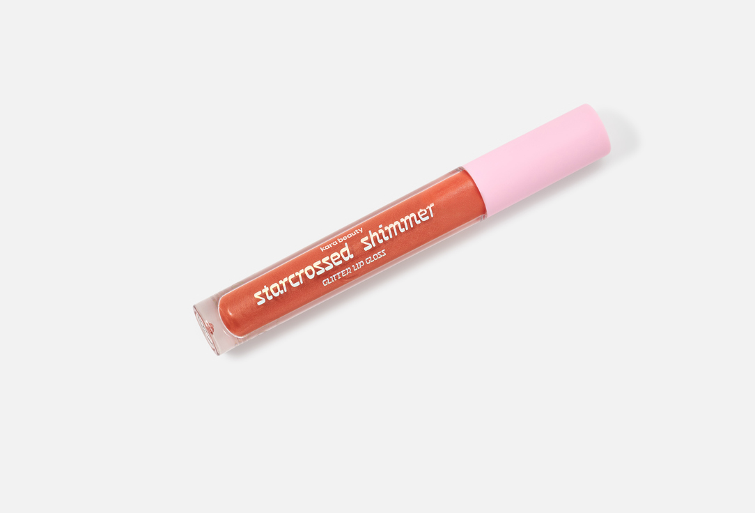 KARA BEAUTY Shimmer glitter high-shine lip gloss Starcrossed Shimmer Summer Fling 3 g KARA BEAUTY Shimmer glitter high-shine lip gloss Starcrossed Shimmer