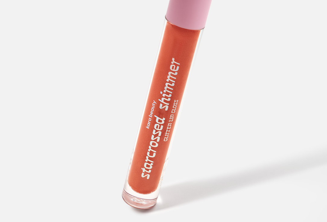 KARA BEAUTY Shimmer glitter high-shine lip gloss Starcrossed Shimmer Summer Fling 3 g KARA BEAUTY Shimmer glitter high-shine lip gloss Starcrossed Shimmer