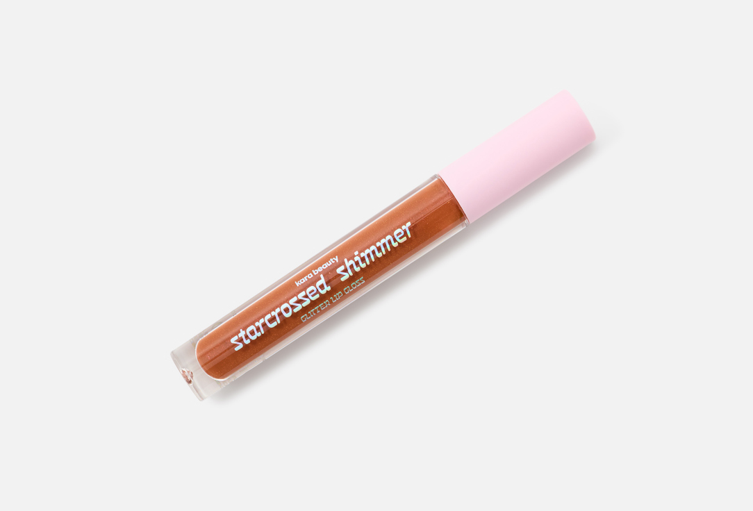 KARA BEAUTY Shimmer glitter high-shine lip gloss Starcrossed Shimmer Deep In Love 3 g KARA BEAUTY Shimmer glitter high-shine lip gloss Starcrossed Shimmer
