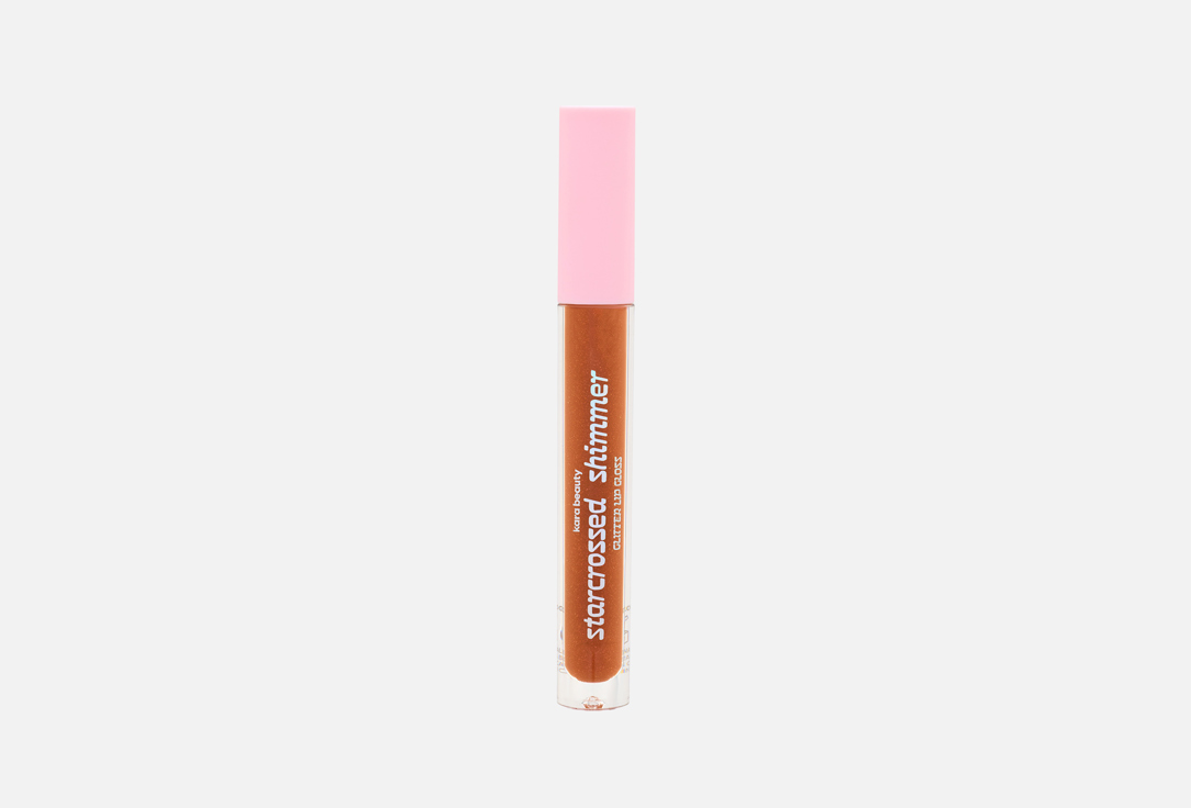 KARA BEAUTY Shimmer glitter high-shine lip gloss Starcrossed Shimmer Deep In Love 3 g KARA BEAUTY Shimmer glitter high-shine lip gloss Starcrossed Shimmer