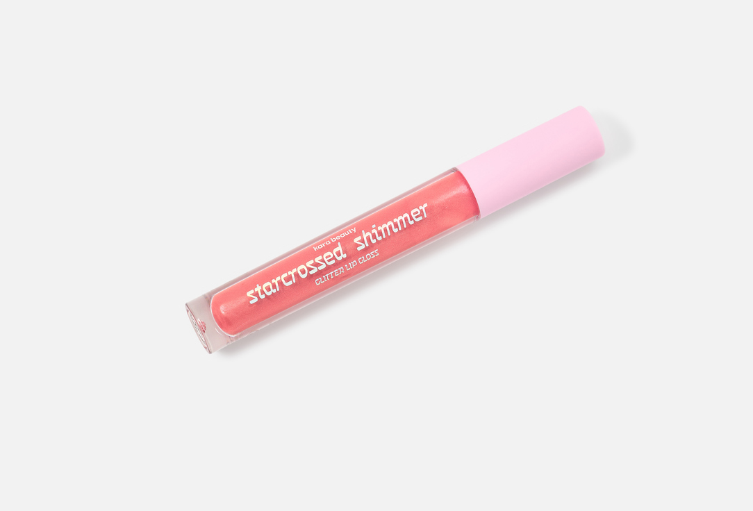 KARA BEAUTY Shimmer glitter high-shine lip gloss Starcrossed Shimmer