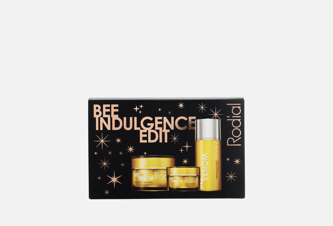 RODIAL Gift Set: Cleanser, Moisturizer, Eye Cream Bee Indulgence Edit 3 pcs RODIAL Gift Set: Cleanser, Moisturizer, Eye Cream Bee Indulgence Edit