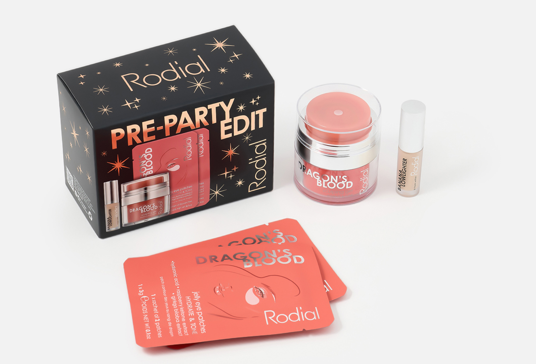 RODIAL Skin Care Set Pre Party Edit 4 pcs RODIAL Skin Care Set Pre Party Edit