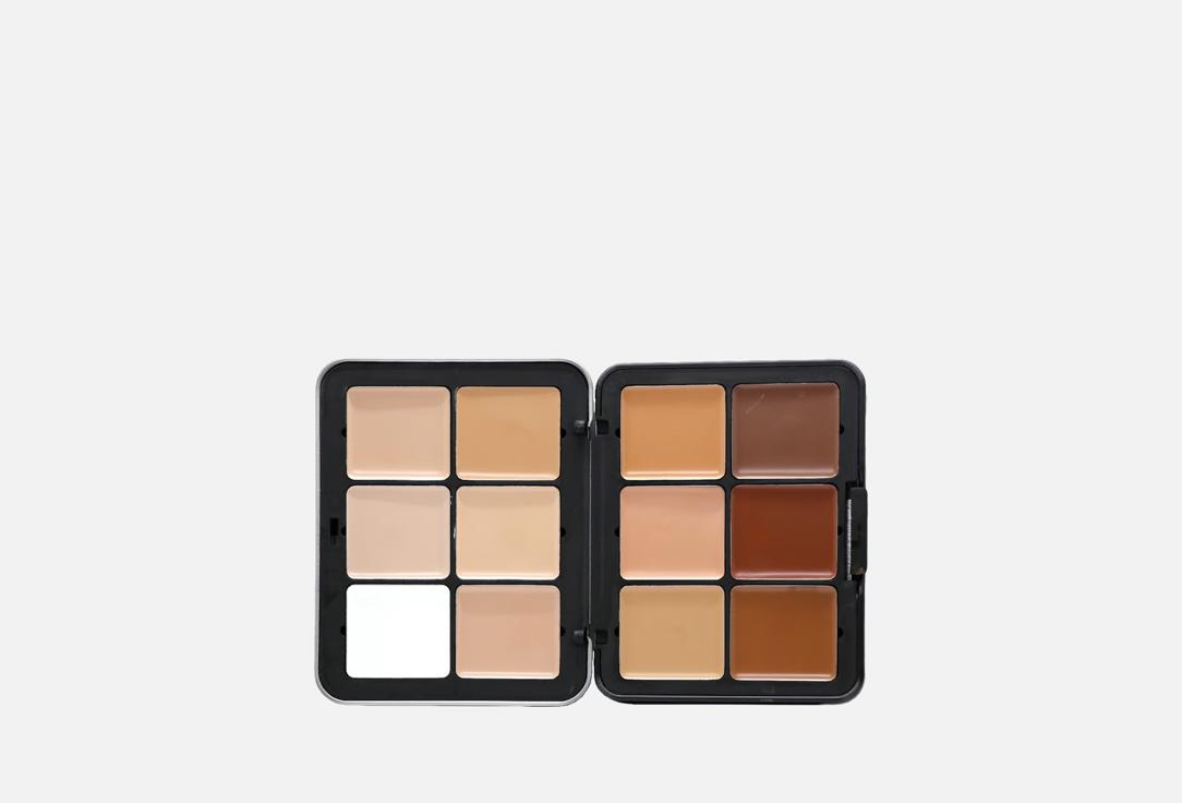 MakeOver22 Foundation & Concealer Palette HD Contour & Foundation Palette