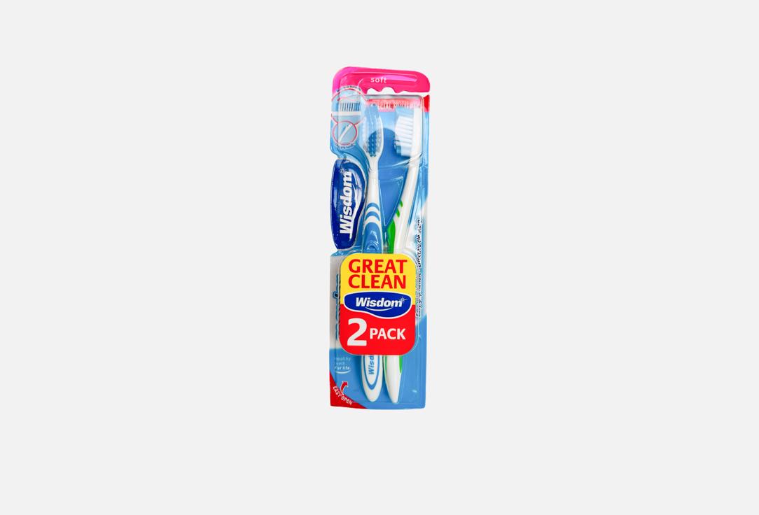 Wisdom Toothbrush Pack Regular Plus Soft Twinpack 2 pcs Wisdom Toothbrush Pack Regular Plus Soft Twinpack