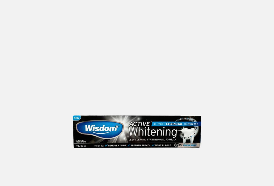 Wisdom Toothpaste Active Whitening Charcoal Toothpaste 100 ml Wisdom Toothpaste Active Whitening Charcoal Toothpaste
