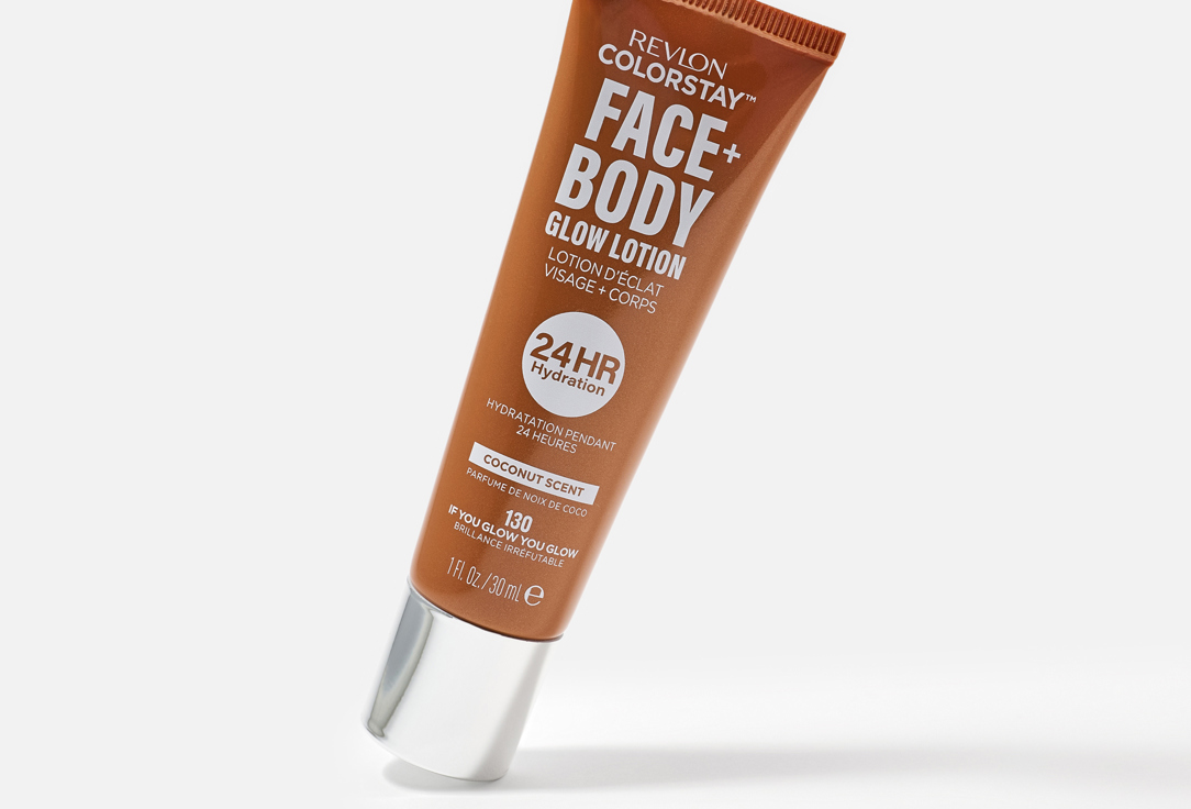 Revlon Hydrating Luminous Face & Body Lotion Colorstay Face & Body Glow Lotion If you glow you glow Revlon Hydrating Luminous Face & Body Lotion Colorstay Face & Body Glow Lotion