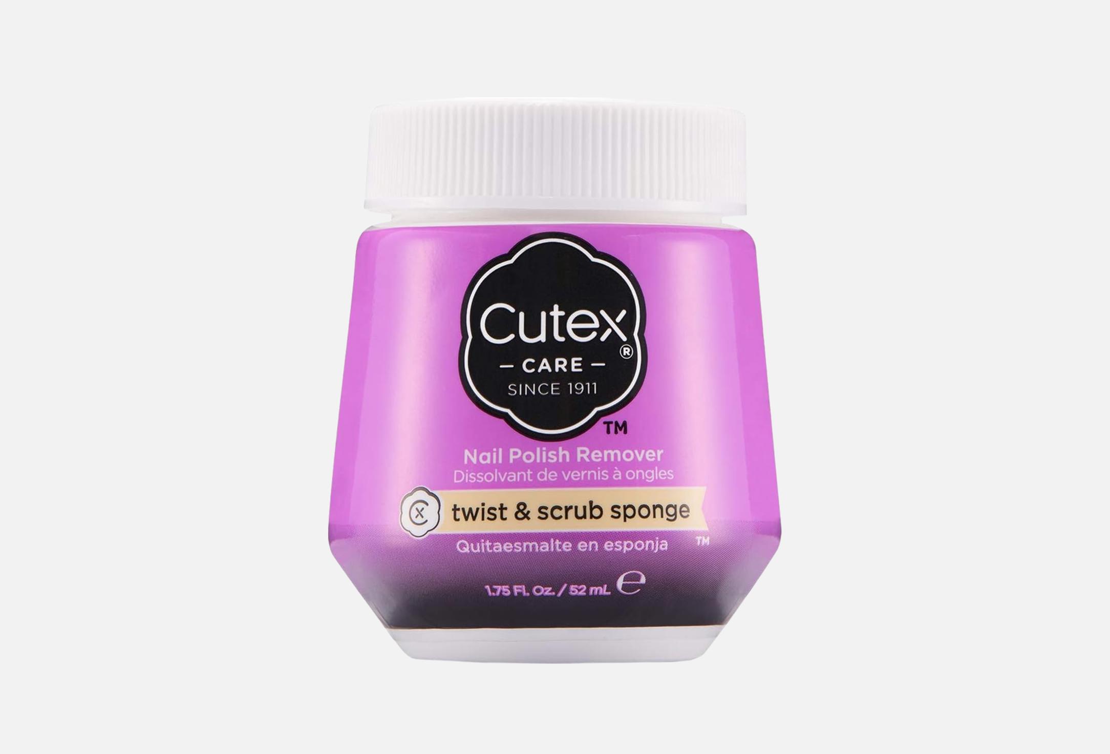 Cutex Nail Polish Remover Twist & Scrub Sponge