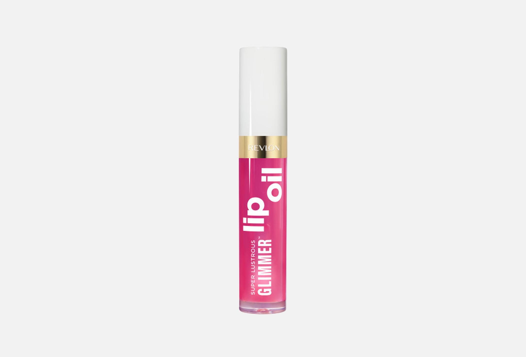 Super Lustrous Glimmer Lip Oil  Gone rose