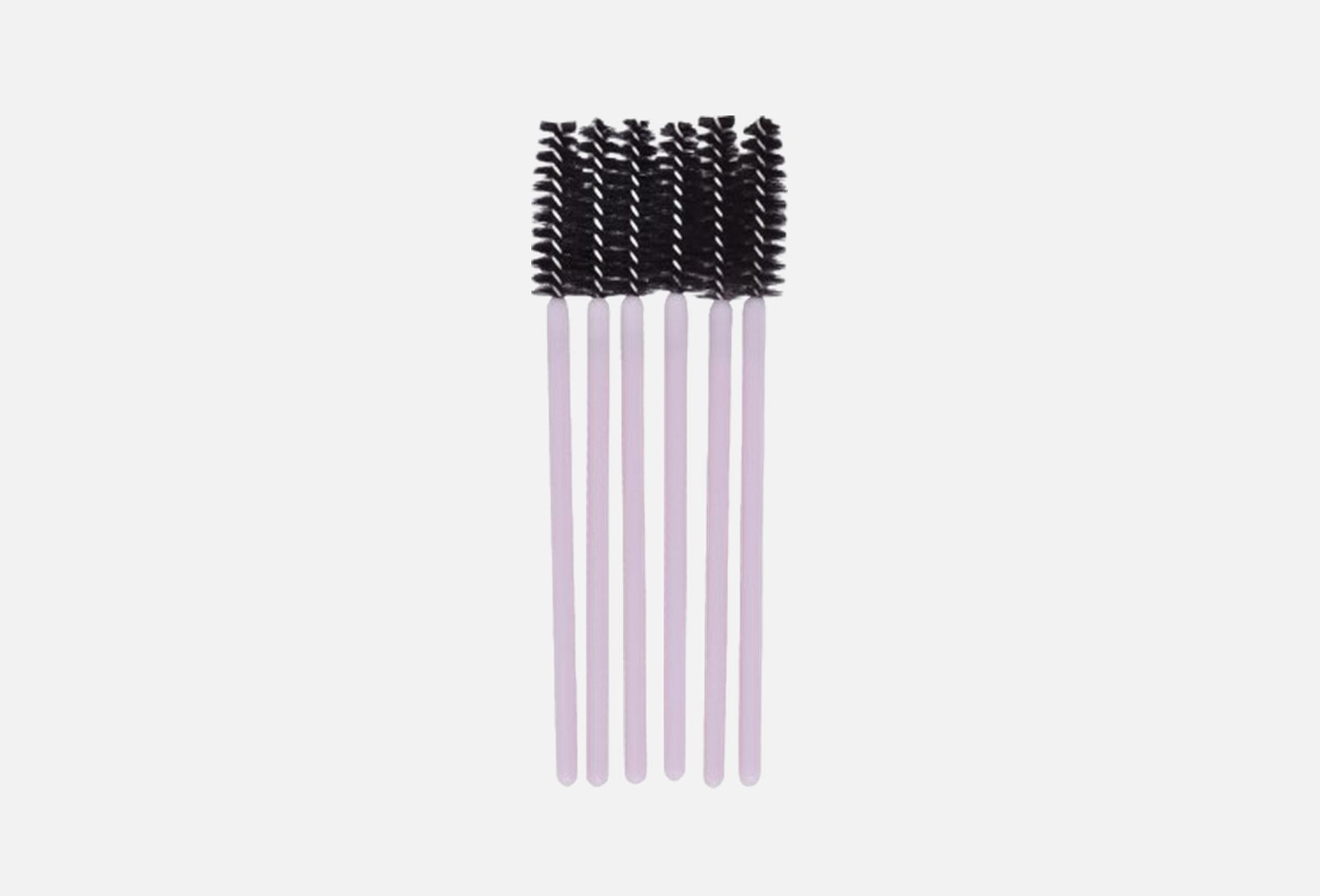 Intervion Rose Lash & Brow Brush Set 6