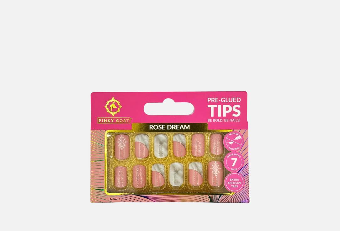 PINKY GOAT Press On Nails Pre-Glued Tips
