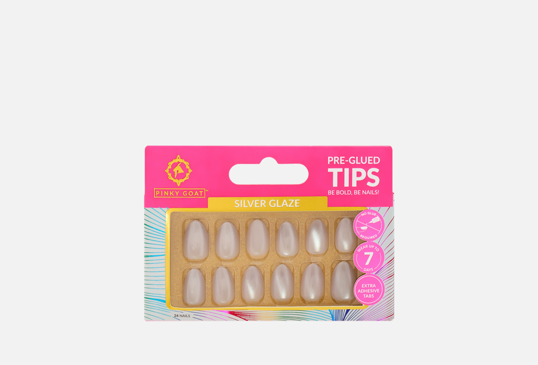 PINKY GOAT Press On Nails Pre-Glued Tips