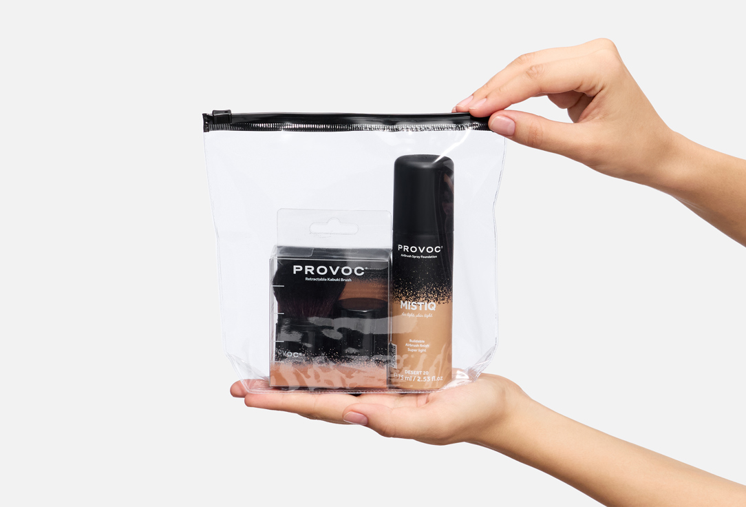 Provoc Lightweight Matte Spray Foundation MISTIQ