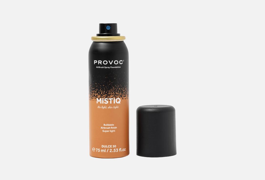 Provoc Lightweight Matte Spray Foundation MISTIQ 30, Dulce 75 ml Provoc Lightweight Matte Spray Foundation MISTIQ