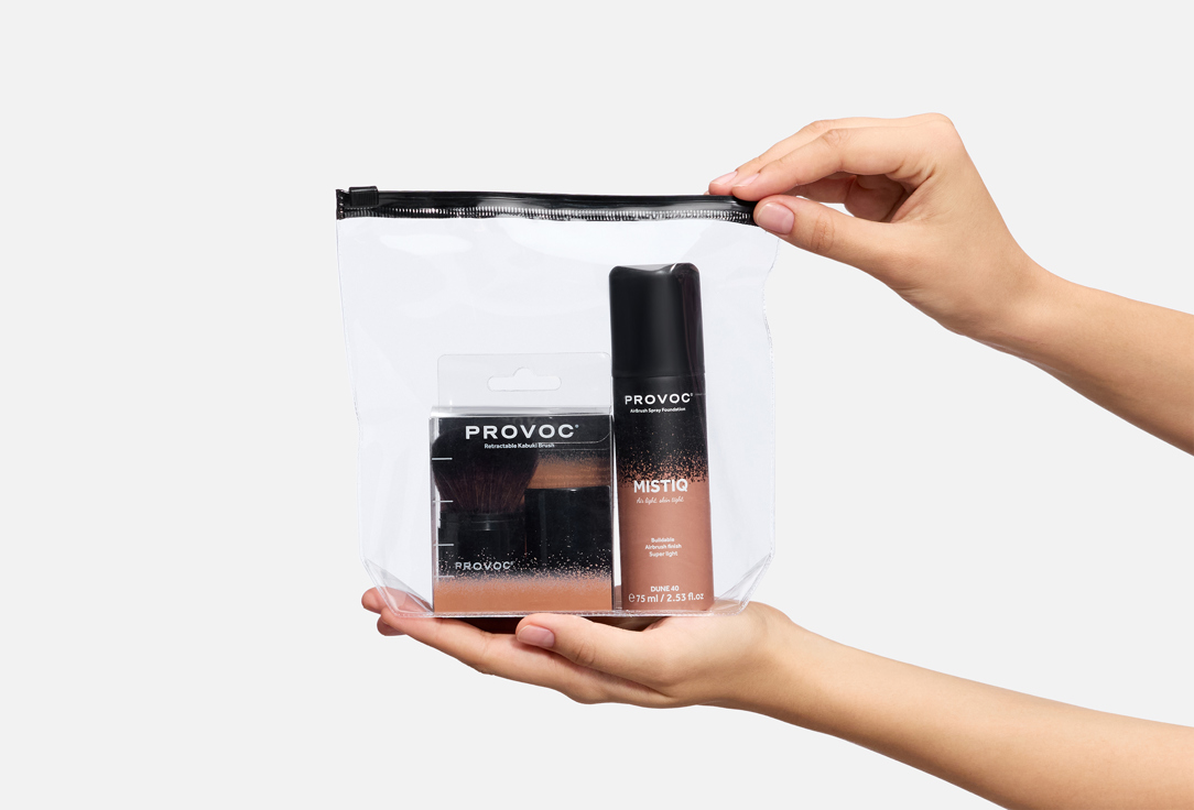 Provoc Lightweight Matte Spray Foundation MISTIQ