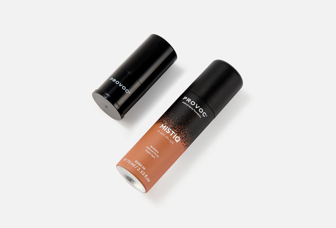 Provoc Lightweight Matte Spray Foundation MISTIQ