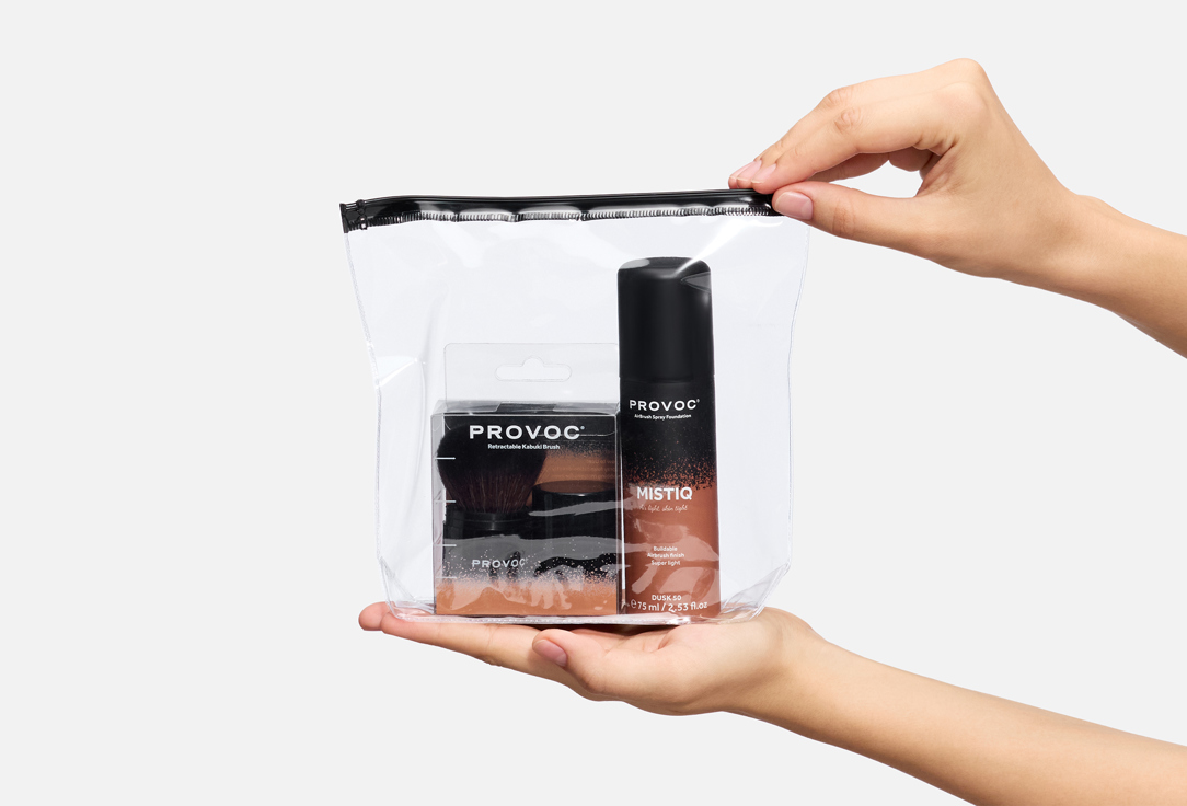Provoc Lightweight Matte Spray Foundation MISTIQ