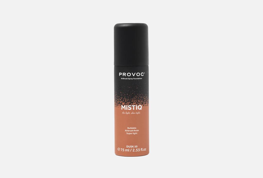 Provoc Lightweight Matte Spray Foundation MISTIQ 50, Dusk 75 ml Provoc Lightweight Matte Spray Foundation MISTIQ