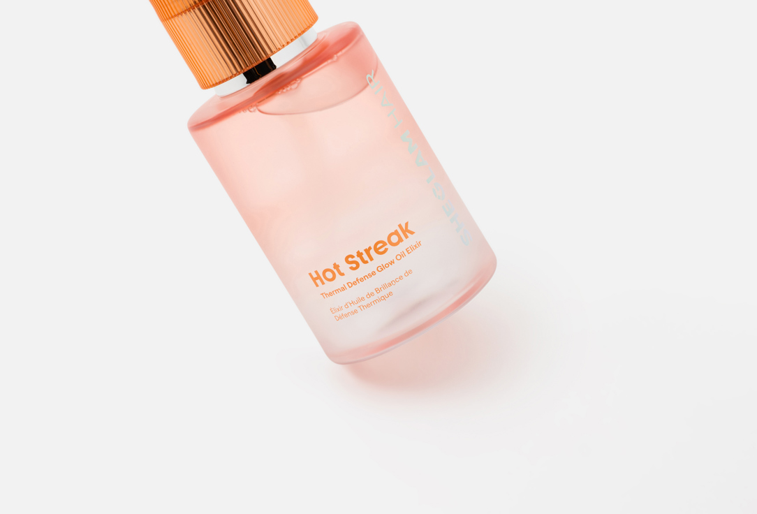 Sheglam thermal-protection hair oil Hot Streak Thermal Defense Glow Oil Elixir 100 ml Sheglam thermal-protection hair oil Hot Streak Thermal Defense Glow Oil Elixir