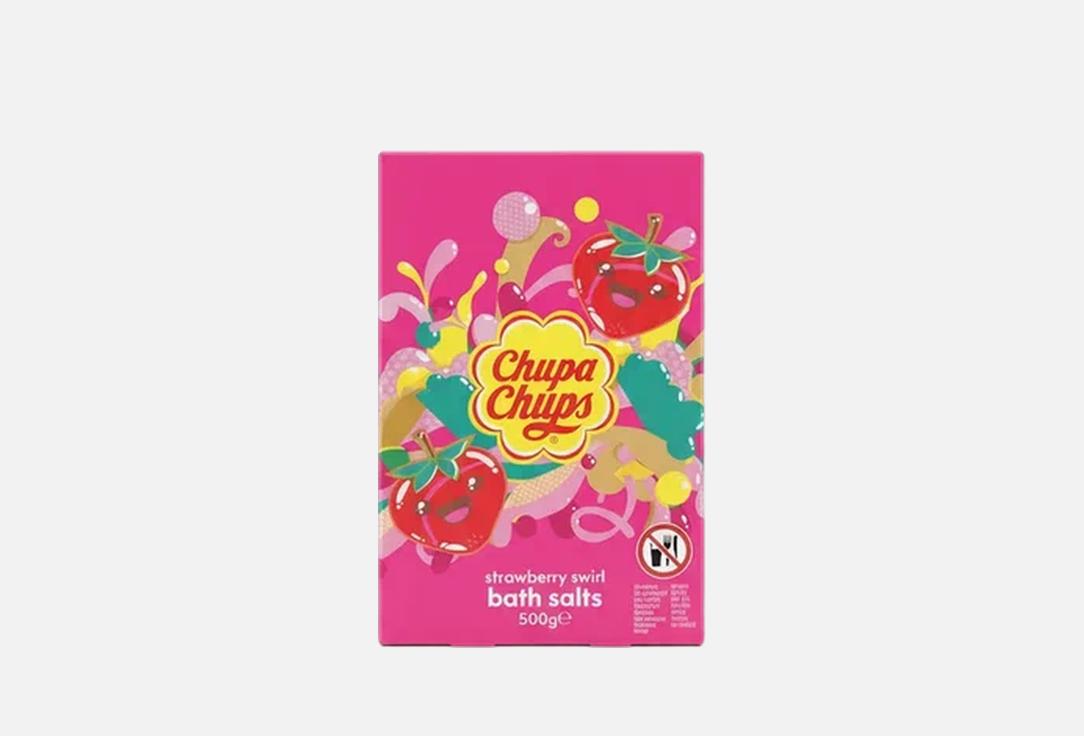 Chupa Chups Bath Salts Strawberry Swirl Salt 500 g Chupa Chups Bath Salts Strawberry Swirl Salt