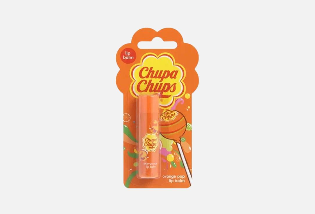 Chupa Chups Lip Balm Orange Pop 4 g Chupa Chups Lip Balm Orange Pop