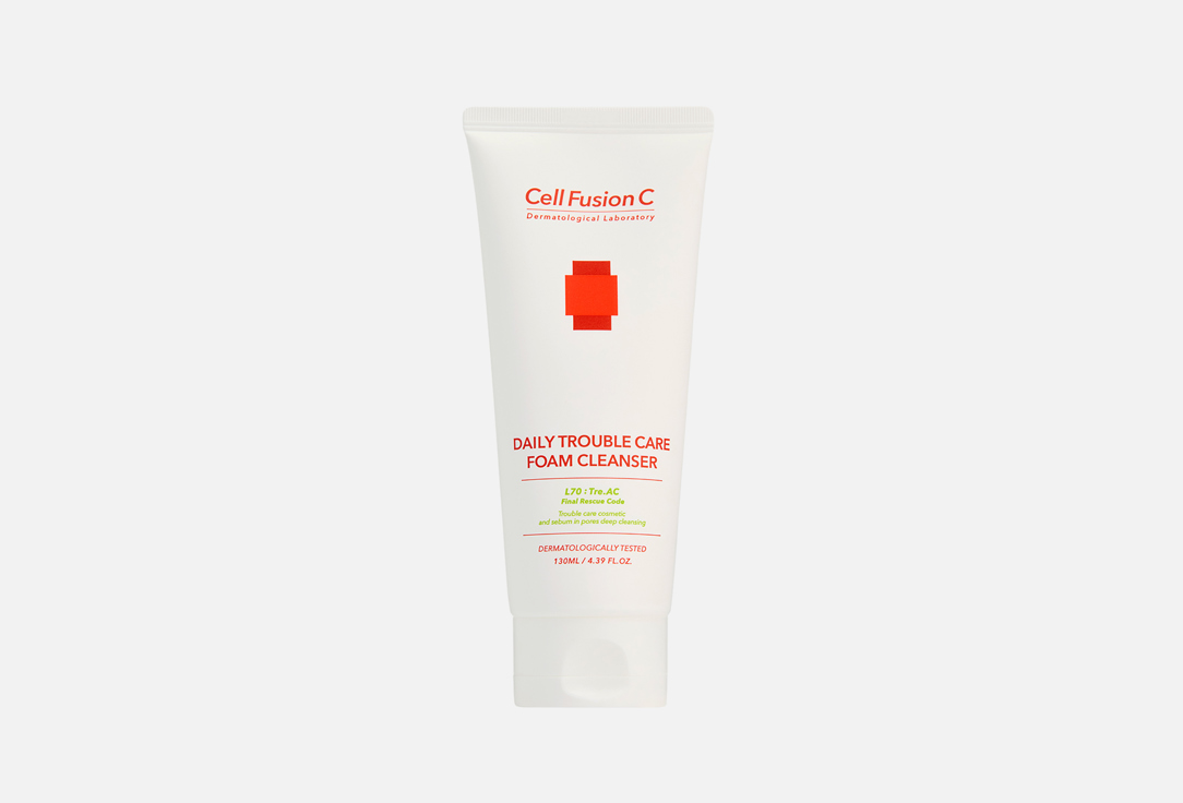 Cell Fusion C Очищающая пенка для проблемной кожи лица Daily Trouble Care 130 мл Cell Fusion C Очищающая пенка для проблемной кожи лица Daily Trouble Care
