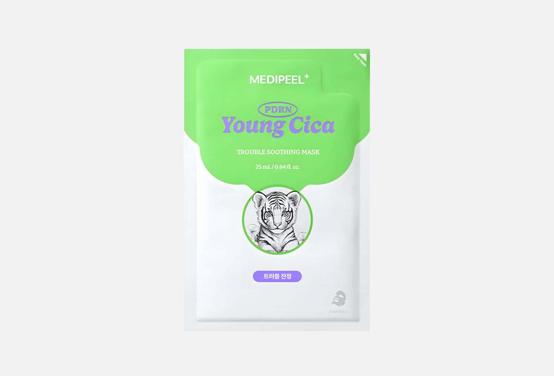 MEDI-PEEL Calming sheet mask Young Cica PDRN Trouble Soothing Mask