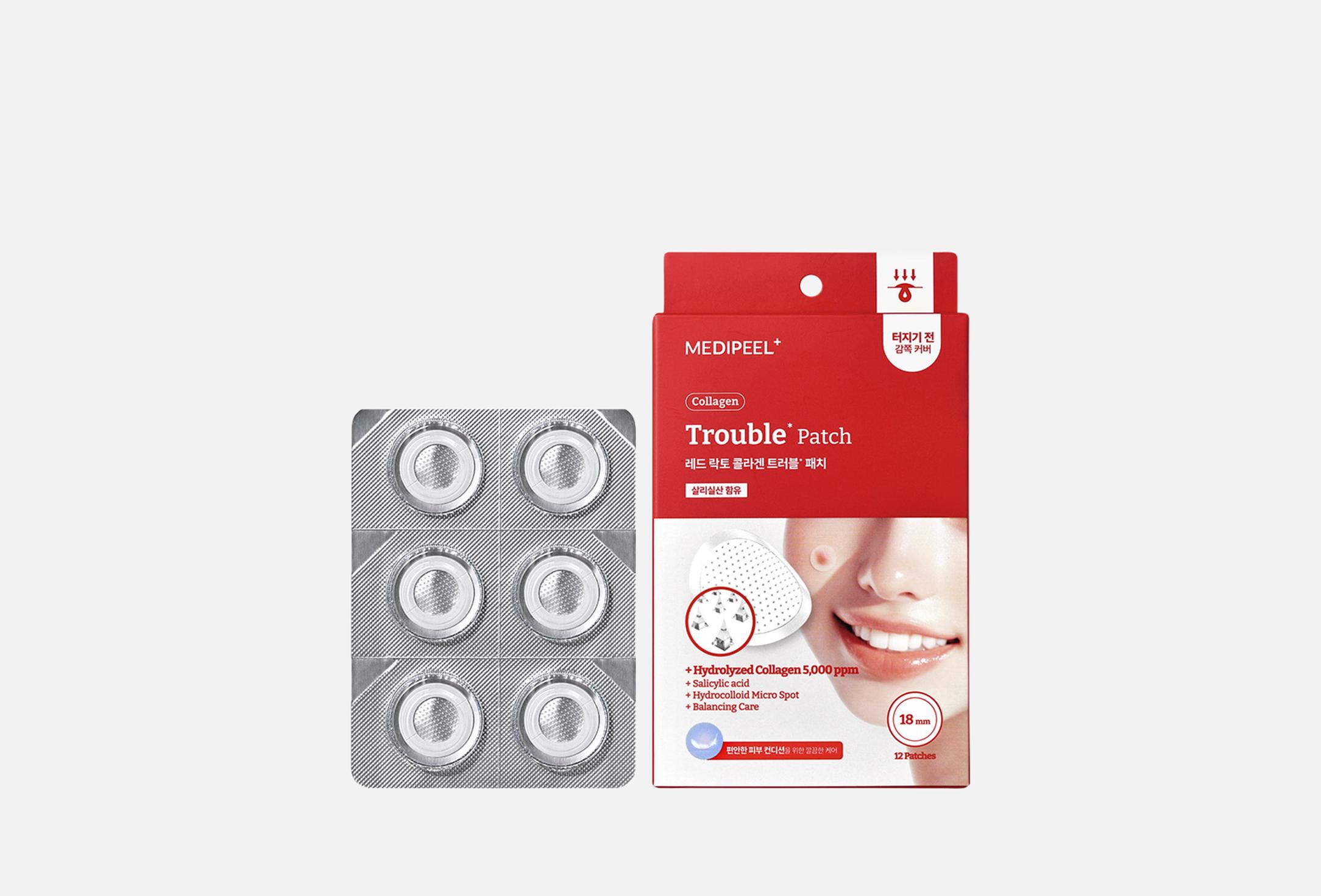 Red Lacto Collagen Trouble Patch  12 