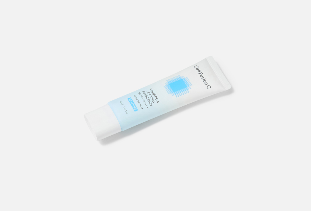 Cell Fusion C Солнцезащитный крем для лица с охлаждающим эффектом SPF 50+ Aquatica Cooling Sunscreen 100 50 мл Cell Fusion C Солнцезащитный крем для лица с охлаждающим эффектом SPF 50+ Aquatica Cooling Sunscreen 100