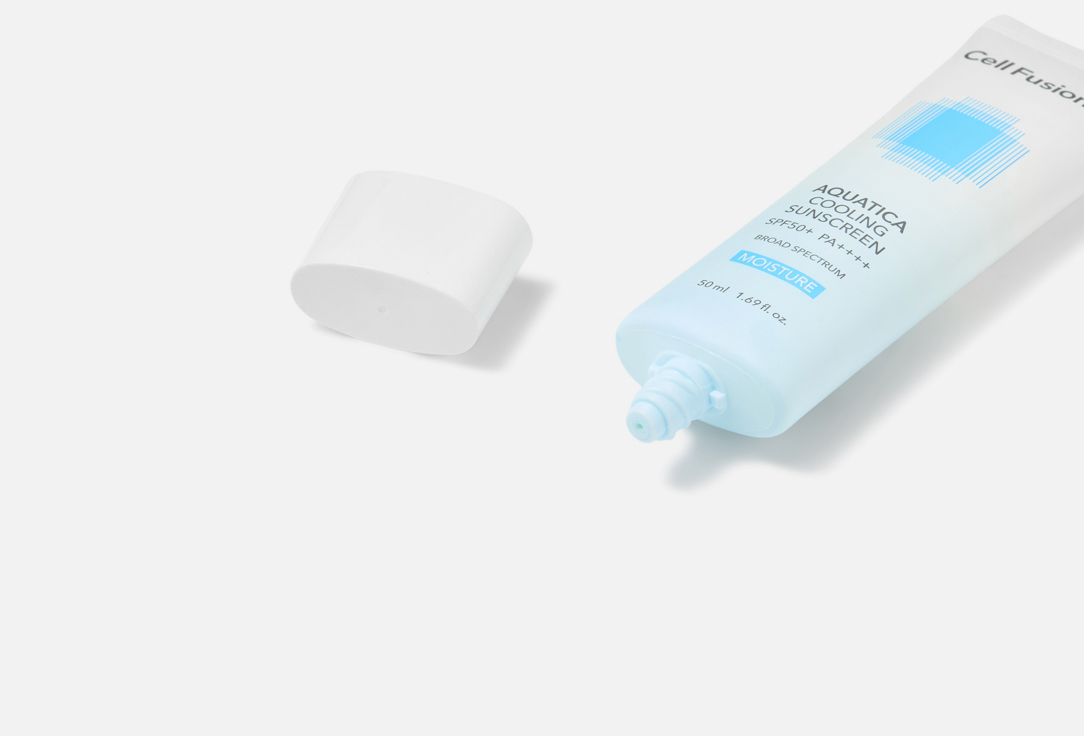 Cell Fusion C Солнцезащитный крем для лица с охлаждающим эффектом SPF 50+ Aquatica Cooling Sunscreen 100 50 мл Cell Fusion C Солнцезащитный крем для лица с охлаждающим эффектом SPF 50+ Aquatica Cooling Sunscreen 100