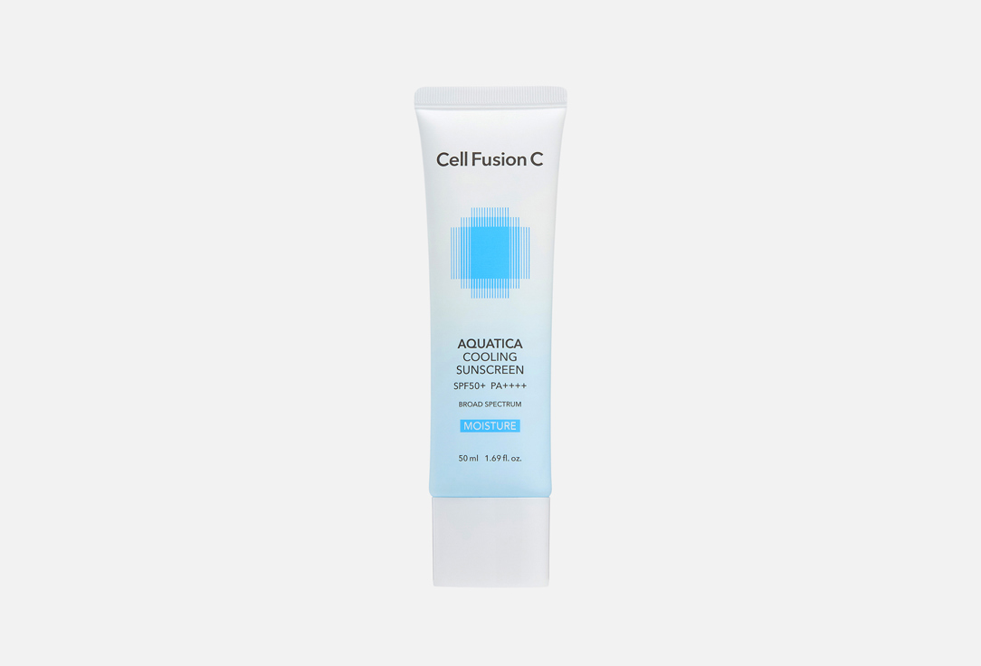 Cell Fusion C Солнцезащитный крем для лица с охлаждающим эффектом SPF 50+ Aquatica Cooling Sunscreen 100 50 мл Cell Fusion C Солнцезащитный крем для лица с охлаждающим эффектом SPF 50+ Aquatica Cooling Sunscreen 100