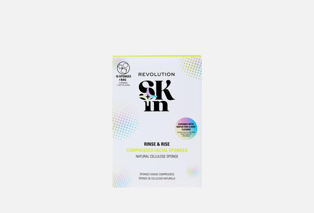 REVOLUTION SKINCARE Facial cleansing sponge Rinse & Rise