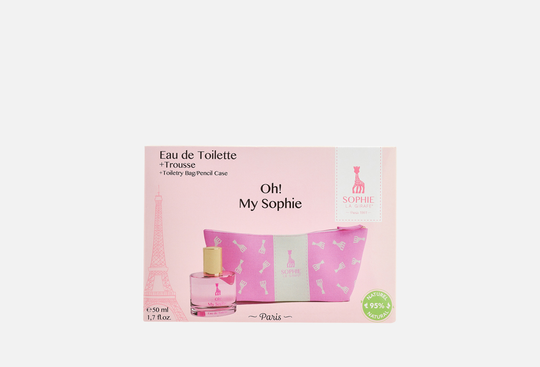 Sophie La Girafe Eau de Toilette & Trousse Set Oh! My Sophie