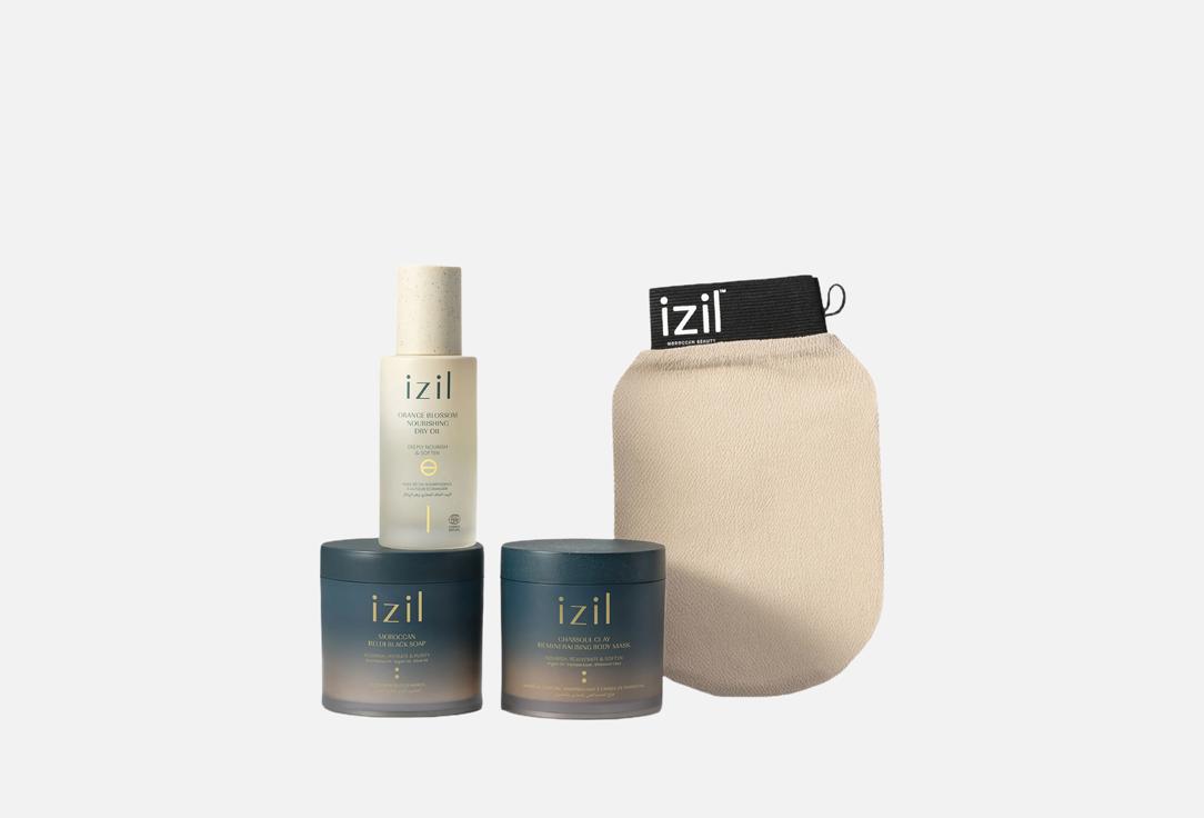 Izil Beauty Набор для хаммама Moroccan Purifying Hammam Ritual