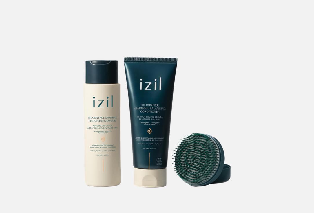 Izil Beauty Набор для ухода за волосами Oil Control & Balancing Shampoo & Conditioner Set