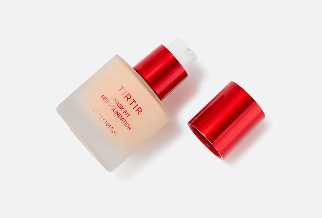 TIRTIR Long-Wear Radiant Liquid Foundation Mask Fit Red